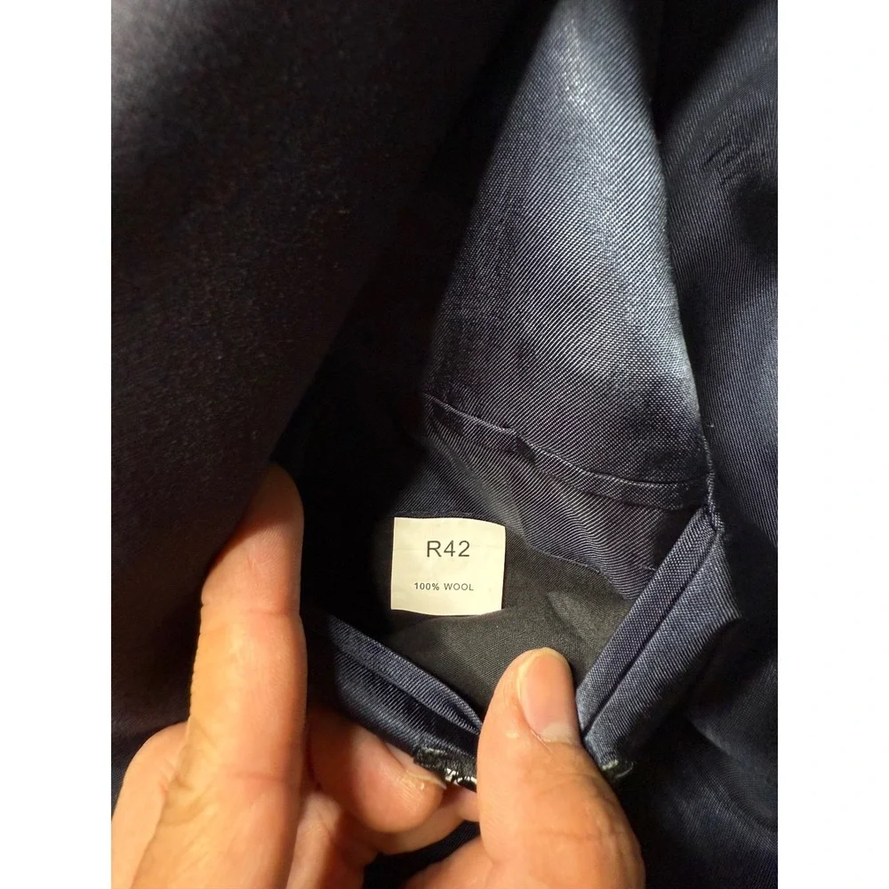 Jos. A. Bank Wool‎ Blazer Gold Buttons Business Career Jacket 42R